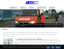 Tablet Screenshot of irteco.com